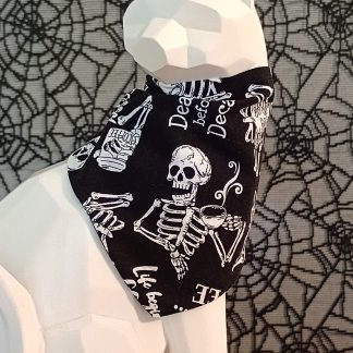 Halloween Cat Bandana - Death Before Decaf