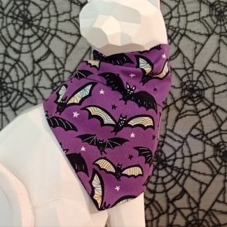 Halloween Cat Bandana - Batty Bats