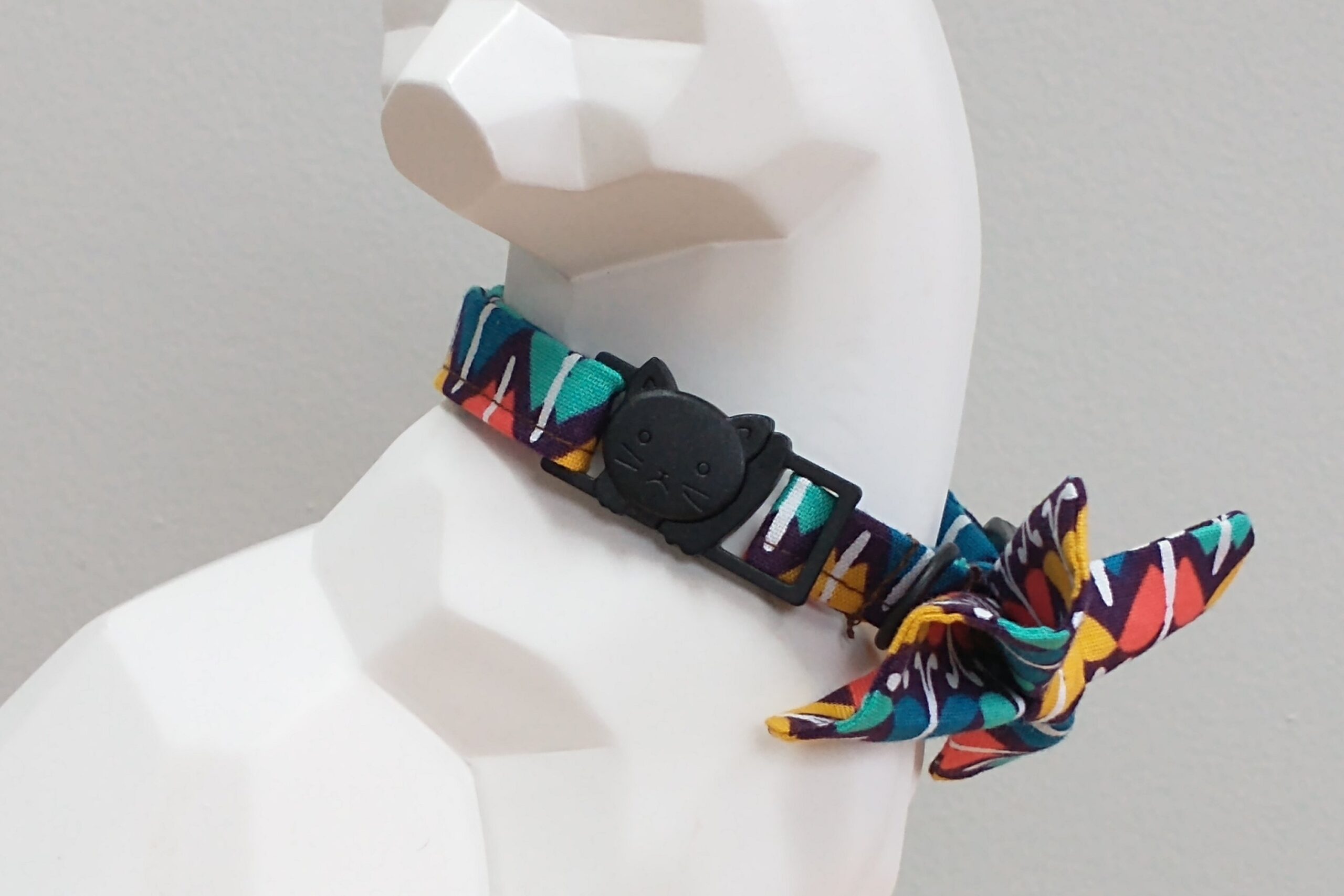 Cat Bow Tie and Collar - Butterflies - Image 2