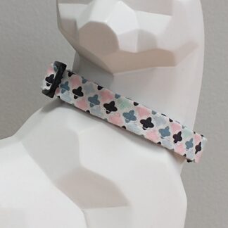 Kitten Collar - Pink, Blue and Black +'s
