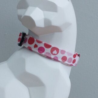 Valentine's Day Kitten Collar - Love Bubbles