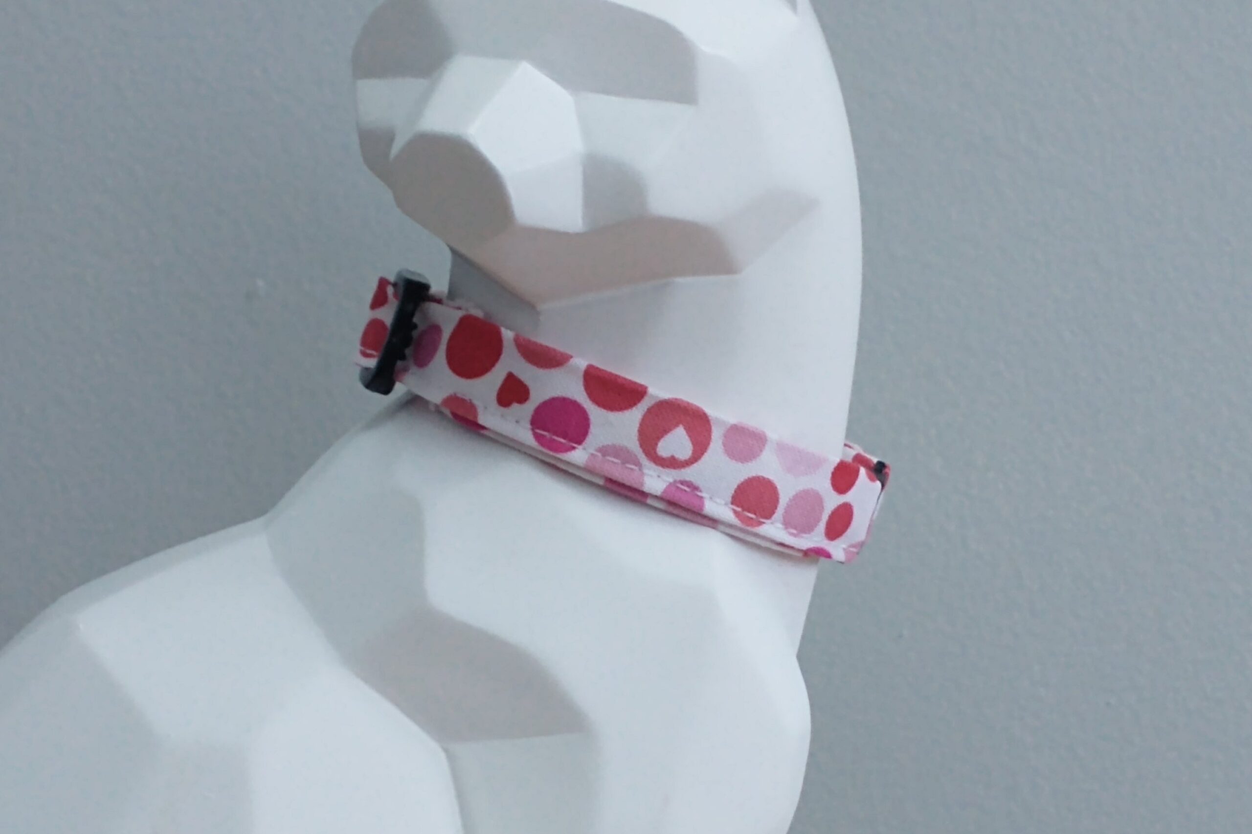 Valentine's Day Kitten Collar - Love Bubbles