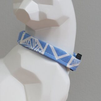 Cat Collar - Geometric Blue