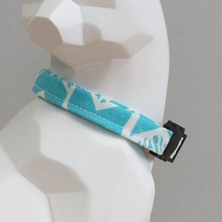 Cat Collar - Geometric Teal