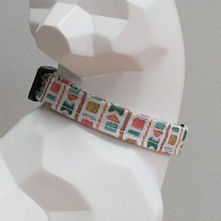 Kitten Collar - Forest Shapes