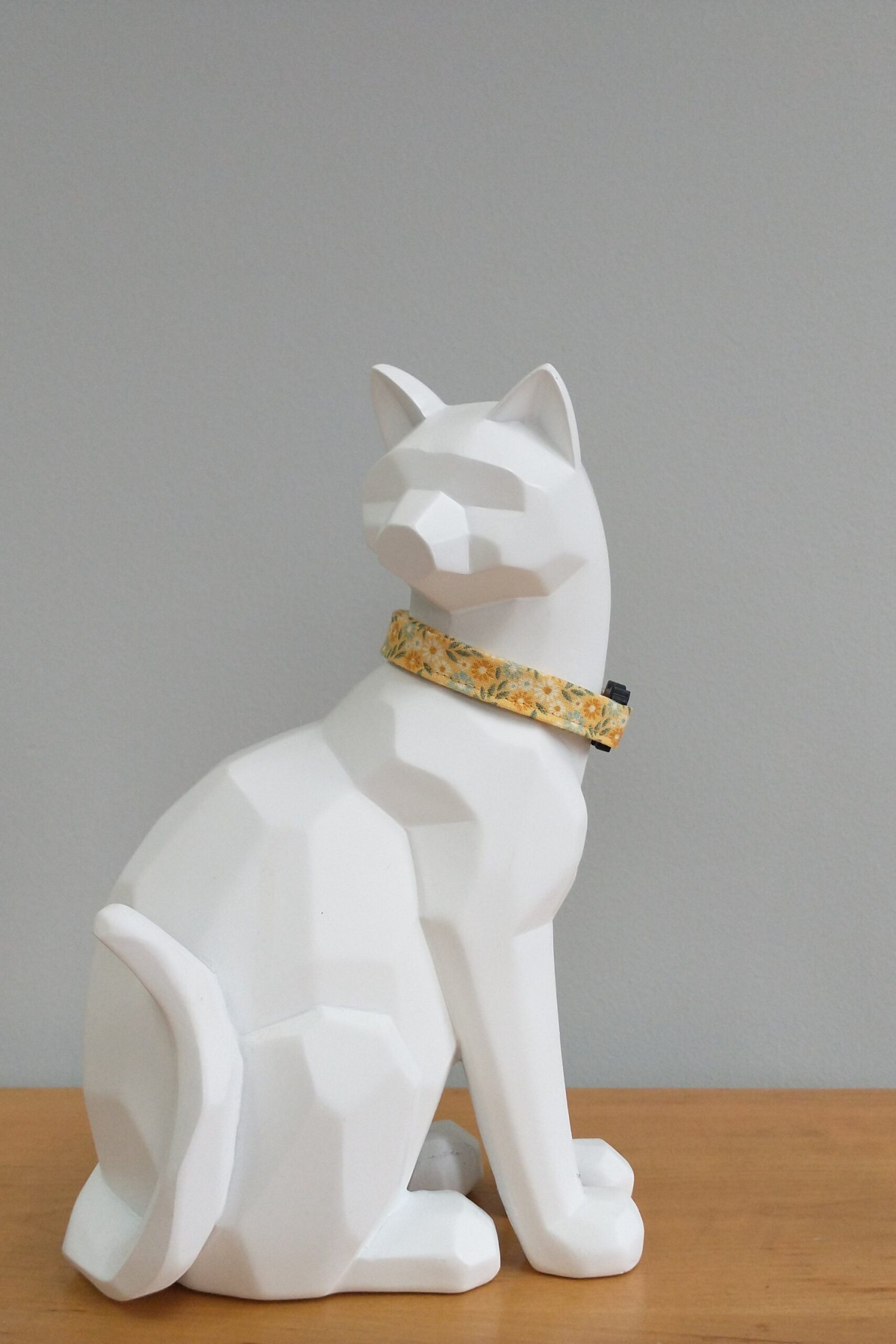 Cat Collar - Summer Floral Yellow - Image 3