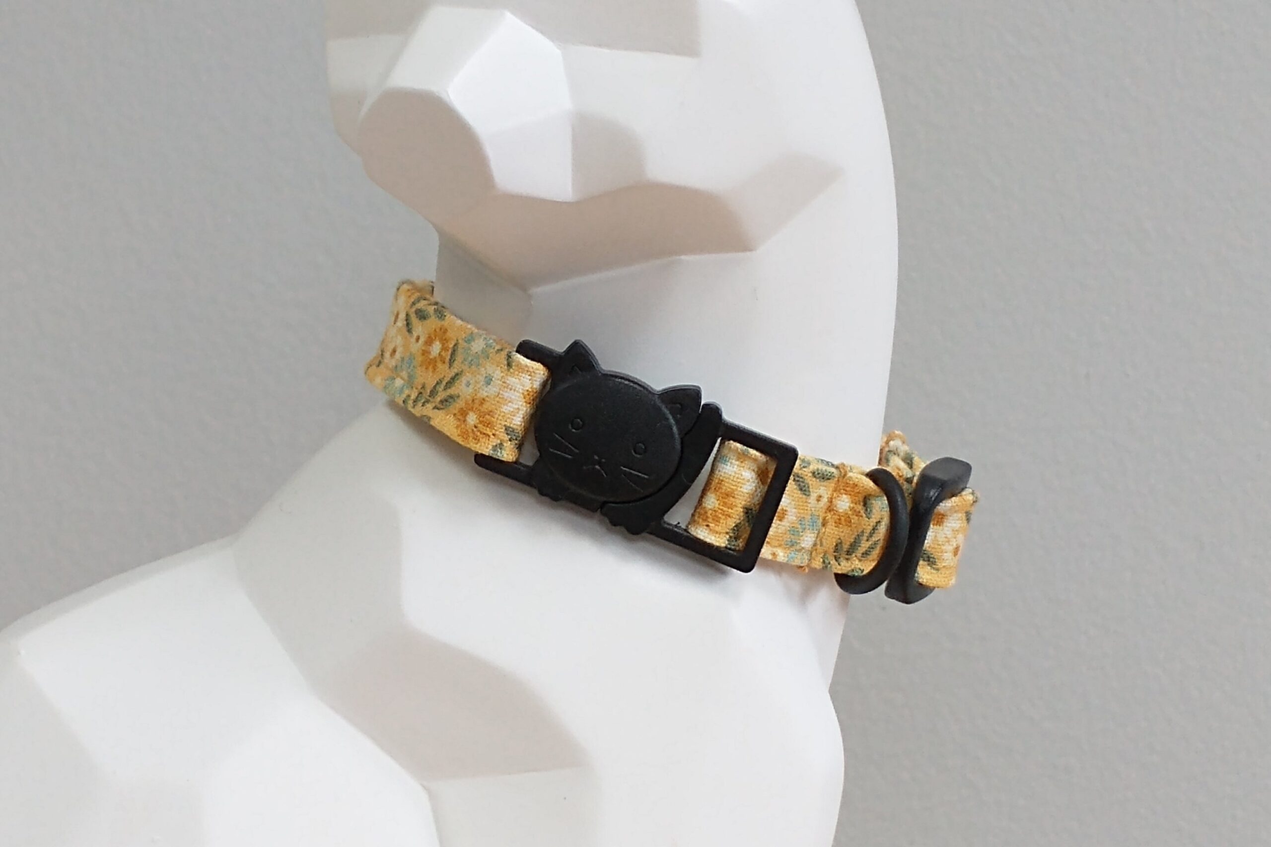 Cat Collar - Summer Floral Yellow - Image 2