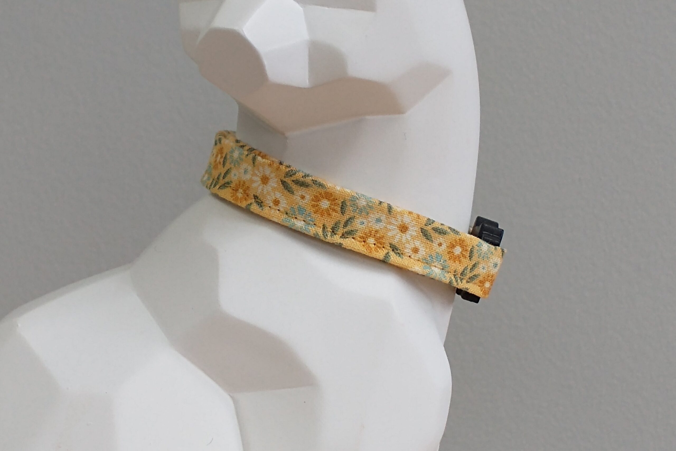 Cat Collar - Summer Floral Yellow