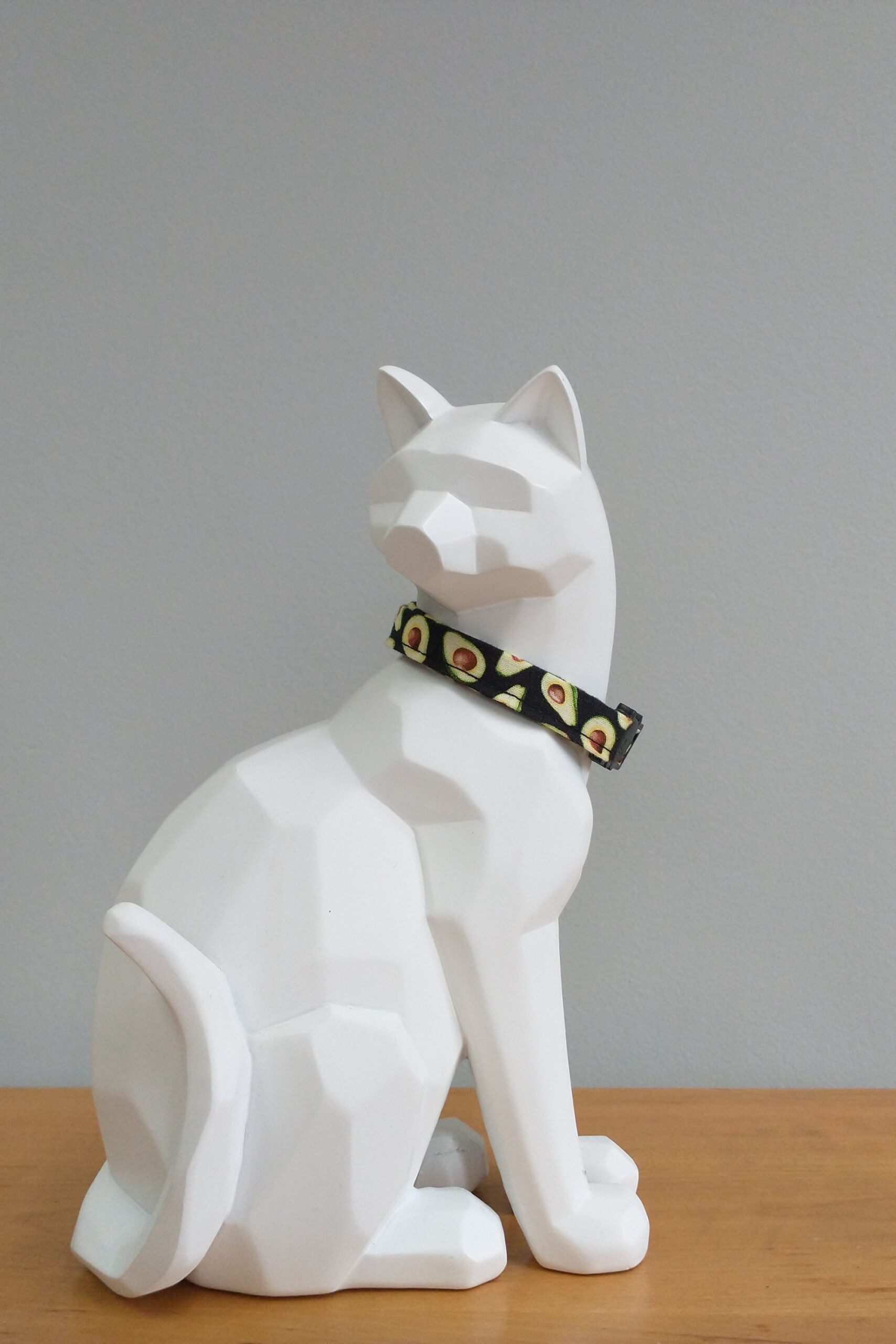 Cat Collar - Taco Time! AvoCATos on Black - Image 3