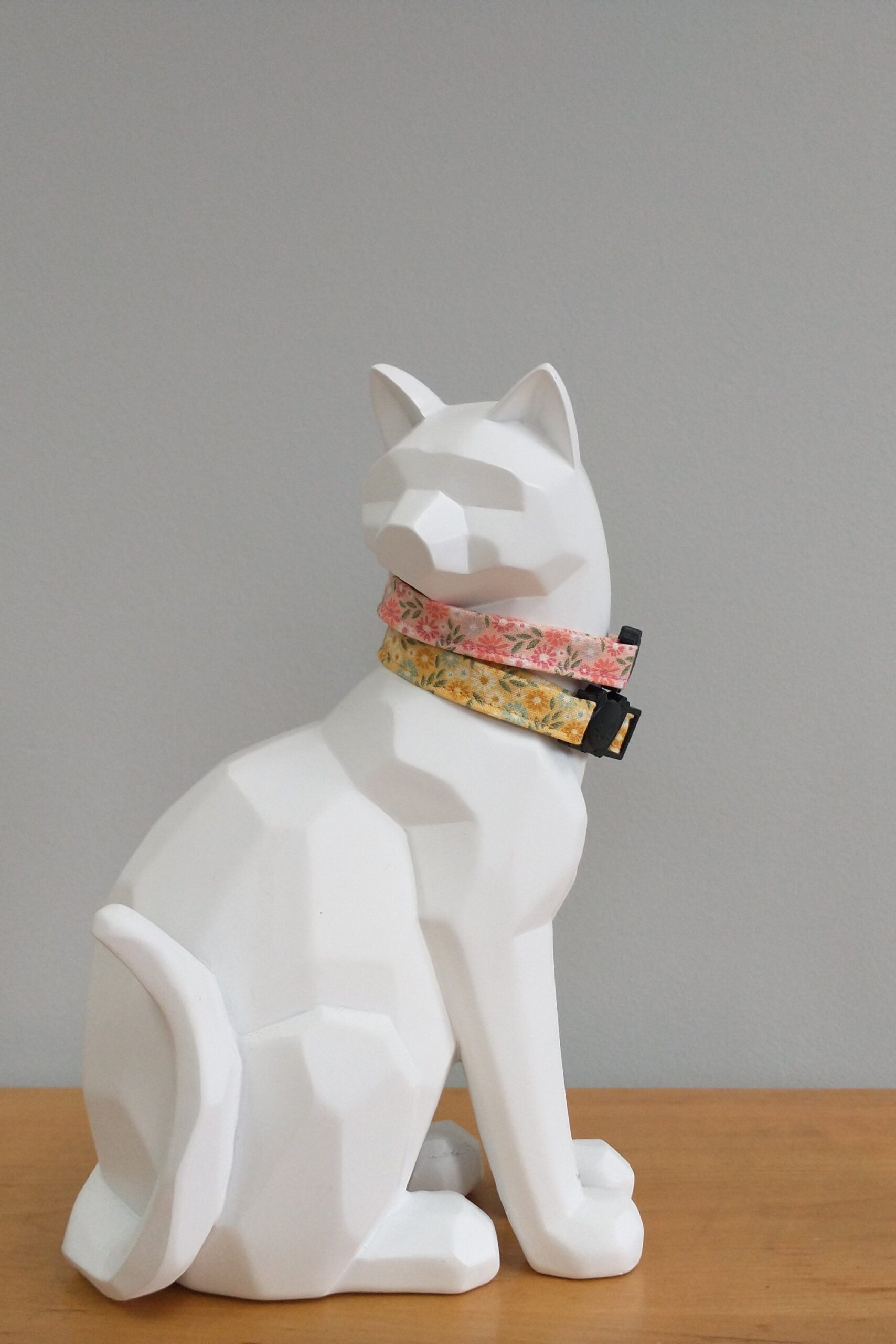 Cat Collar - Summer Floral Yellow - Image 4