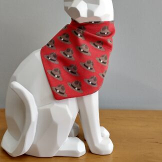Canada Day Cat Bandana - Mounty Hats