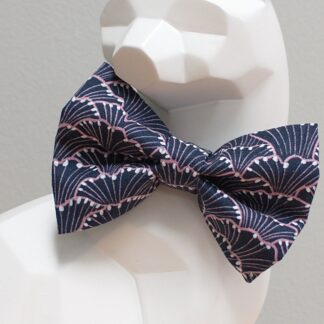 Cat Bow Tie and Collar - Petal Waves
