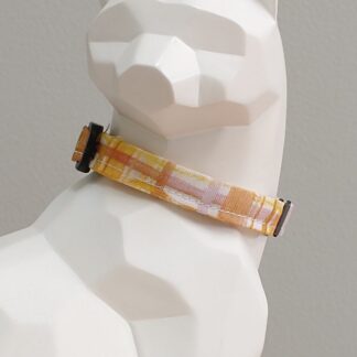 Thanksgiving Kitten Collar - Water Colours, Orange