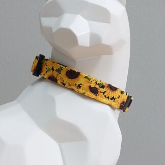 Thanksgiving Kitten Collar - Sunflowers