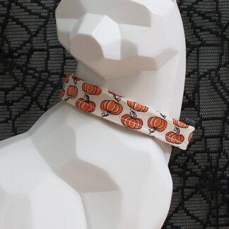 Halloween Cat Collar - Tiny Pumpkins
