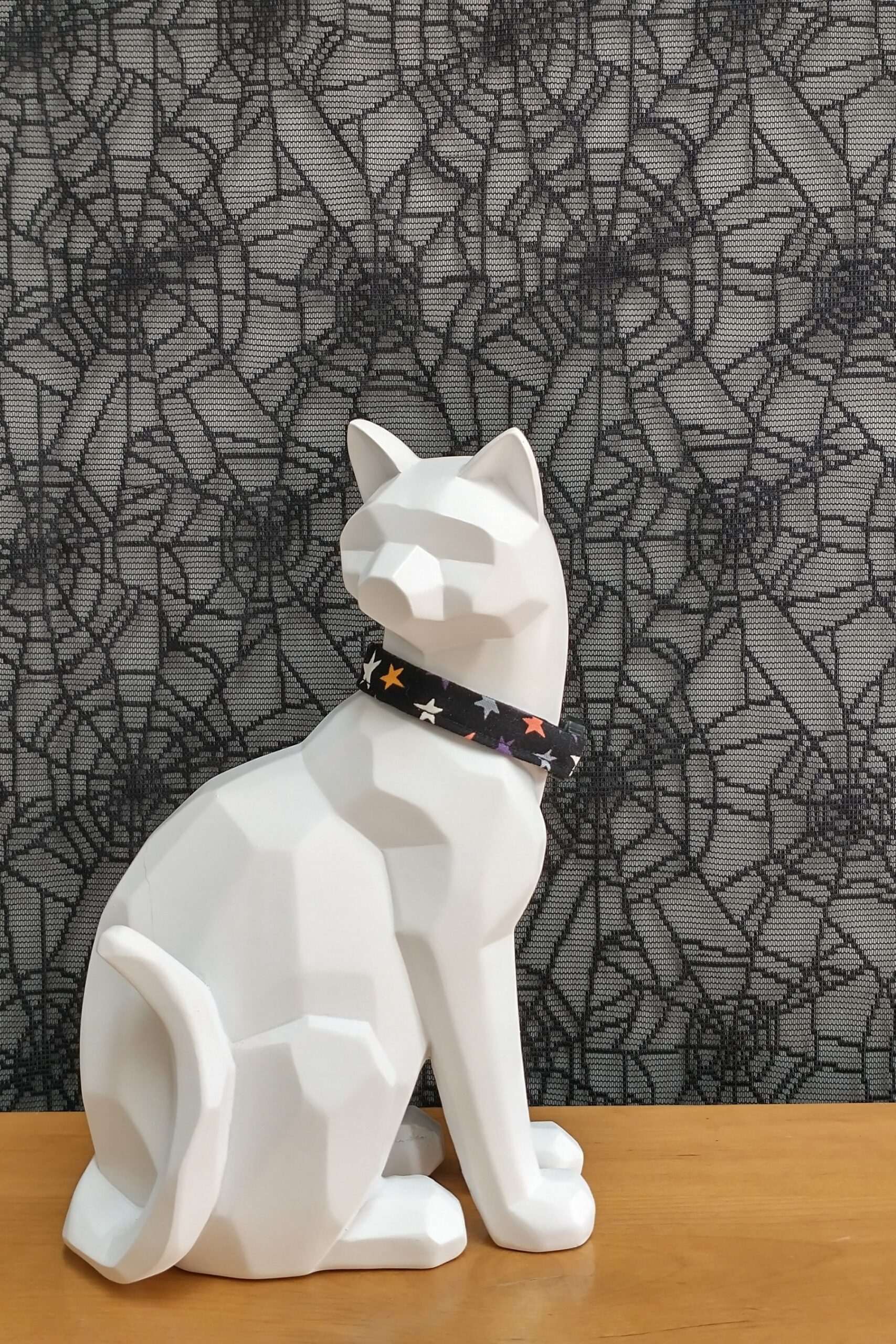 Halloween Cat Collar - Halloween Stars - Image 3