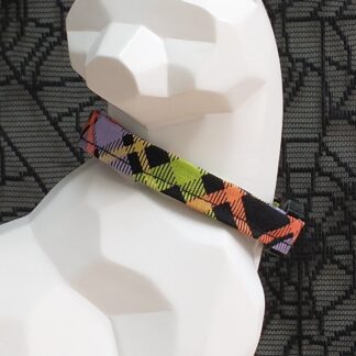 Halloween Cat Collar - Wicked Plaid