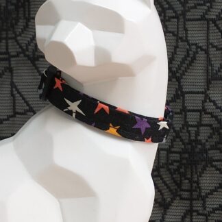 Halloween Kitten Collar - Halloween Stars