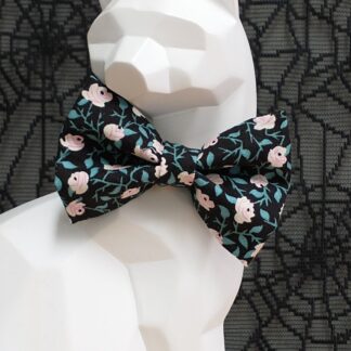 Halloween Cat Bow Tie and Collar - Halloween Roses