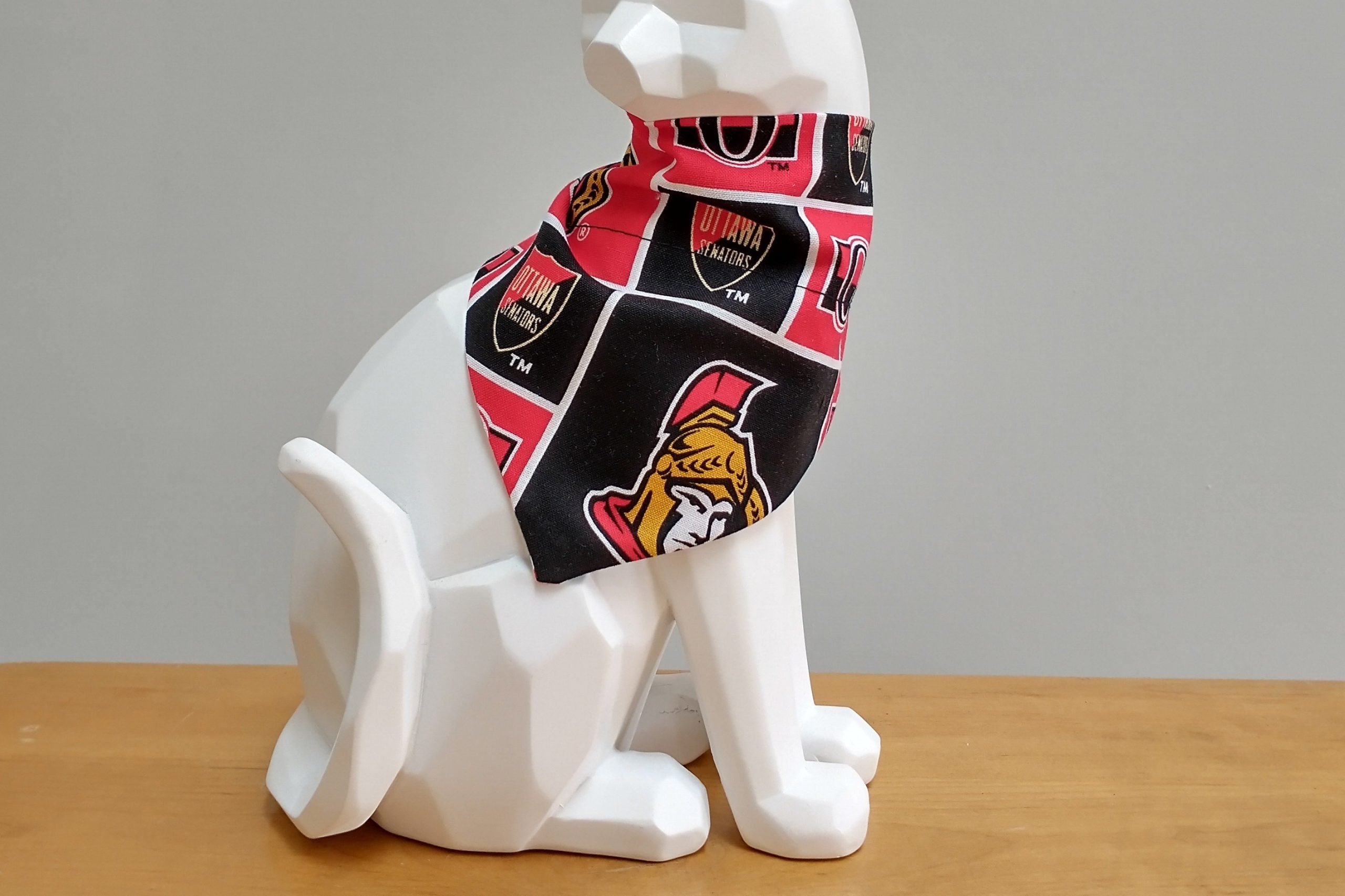 Cat Bandana - NHL Ottawa Senators