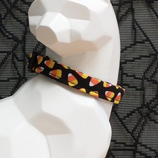 Halloween Kitten Collar - Candy Corn