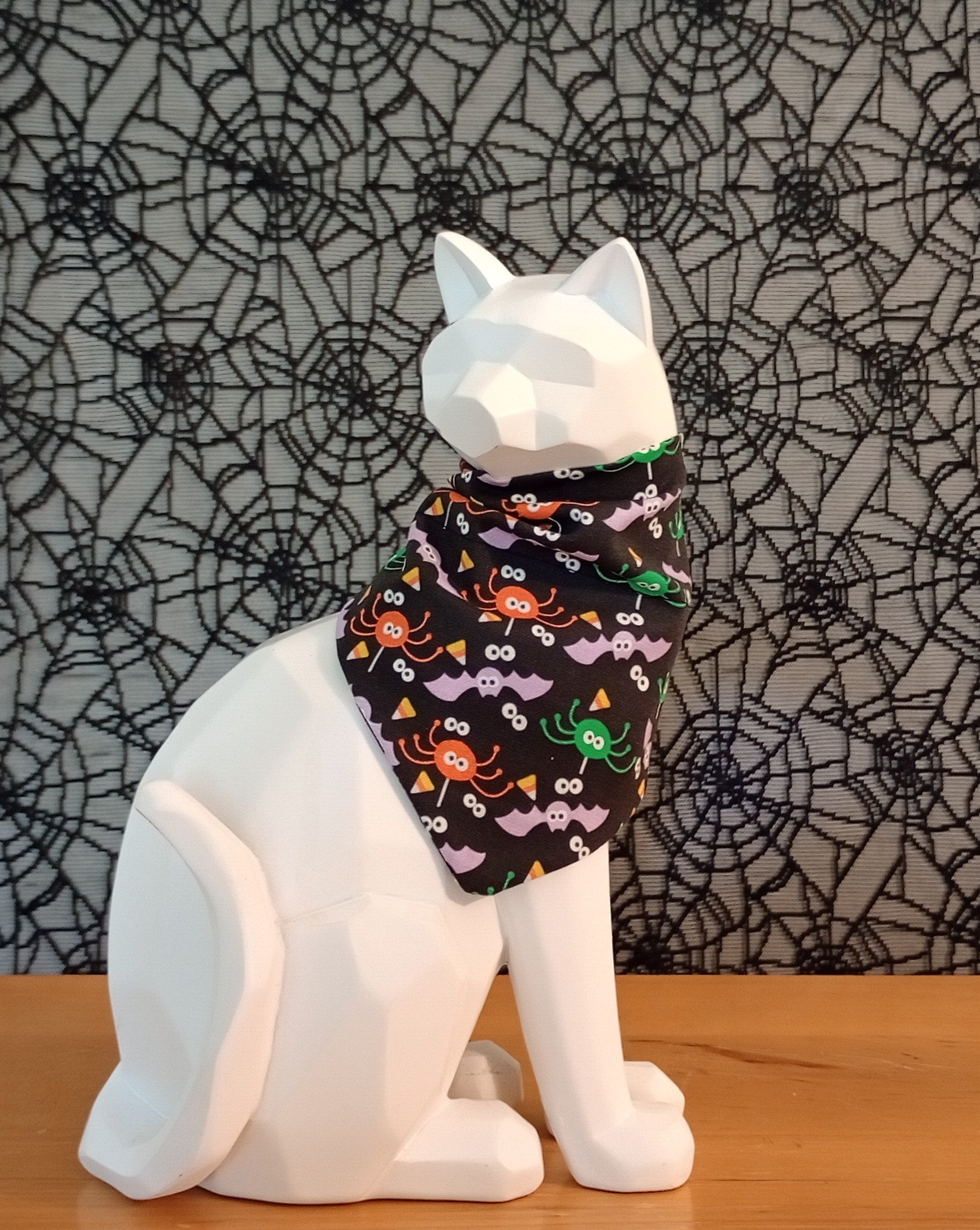 Halloween Cat Bandana - Itsy Bitsies - Image 2