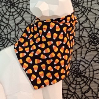 Halloween Cat Bandana - Candy Corn